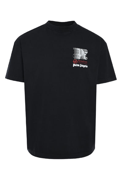 Palm Angels x Haas racing-print cotton T-shirt تيشيرت 