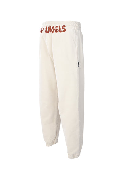 Palm Angels logo print elastic waist track pants بنطلون 