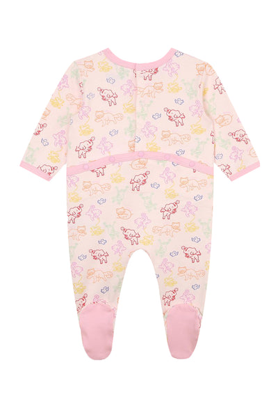 Kenzo Kids animal-print cotton pajama set