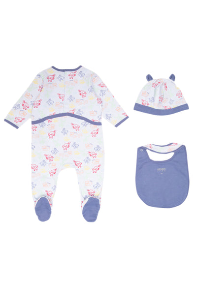 Kenzo Kids animal-motif pajamas set طقم