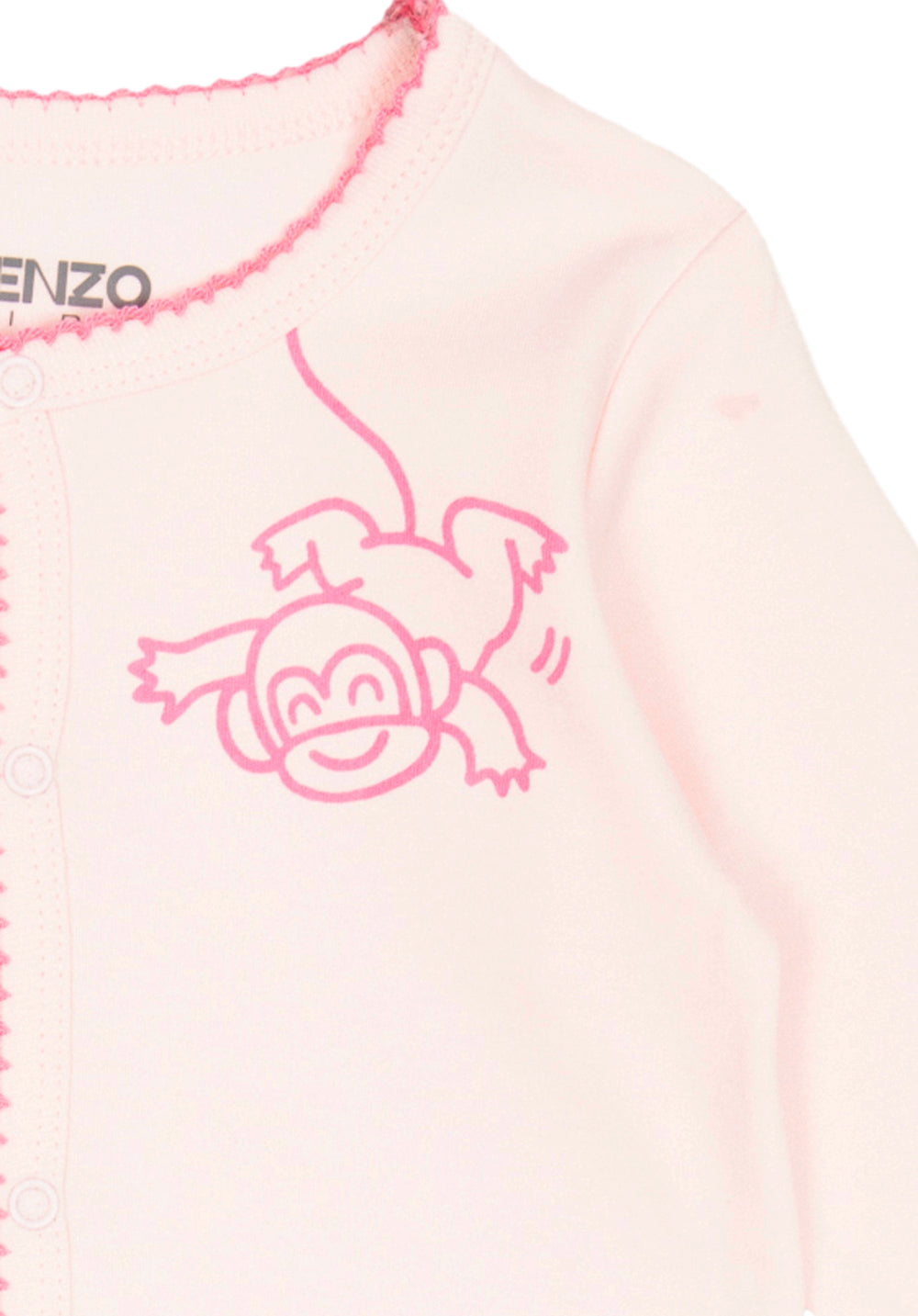 Kenzo Kids graphic-print long-sleeved babygrow