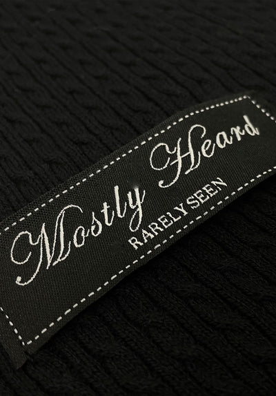 MOSTLY HEARD RARELY SEEN MICRO KNIT SWEATER TEE سويتر 