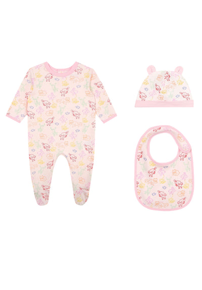 Kenzo Kids animal-print cotton pajama set