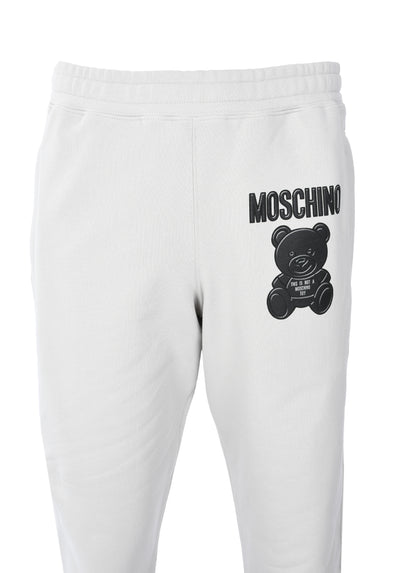 Moschino Teddy Bear-print organic-cotton track pants