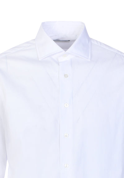Lardini poplin button-up cotton shirt