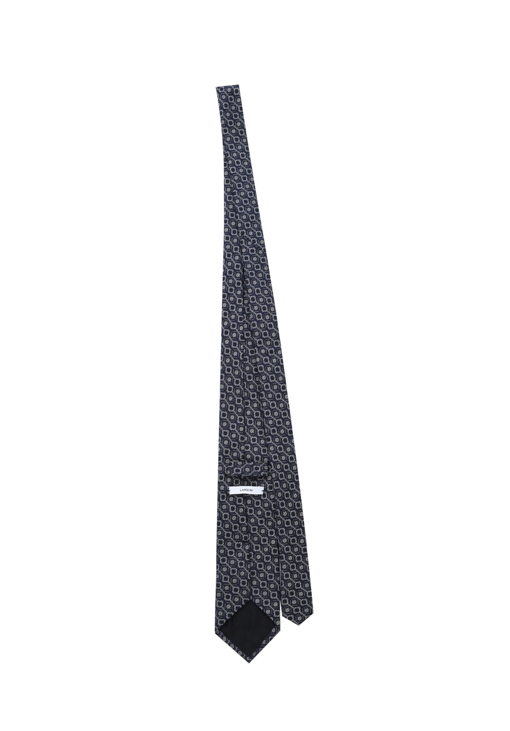 Lardini patterned-jacquard silk tie
