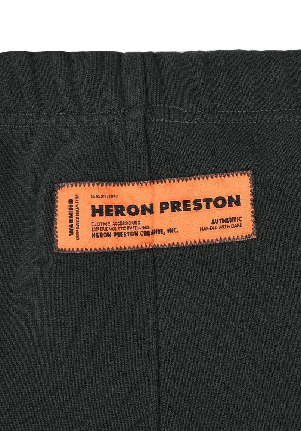 Heron Preston Security cotton track shorts