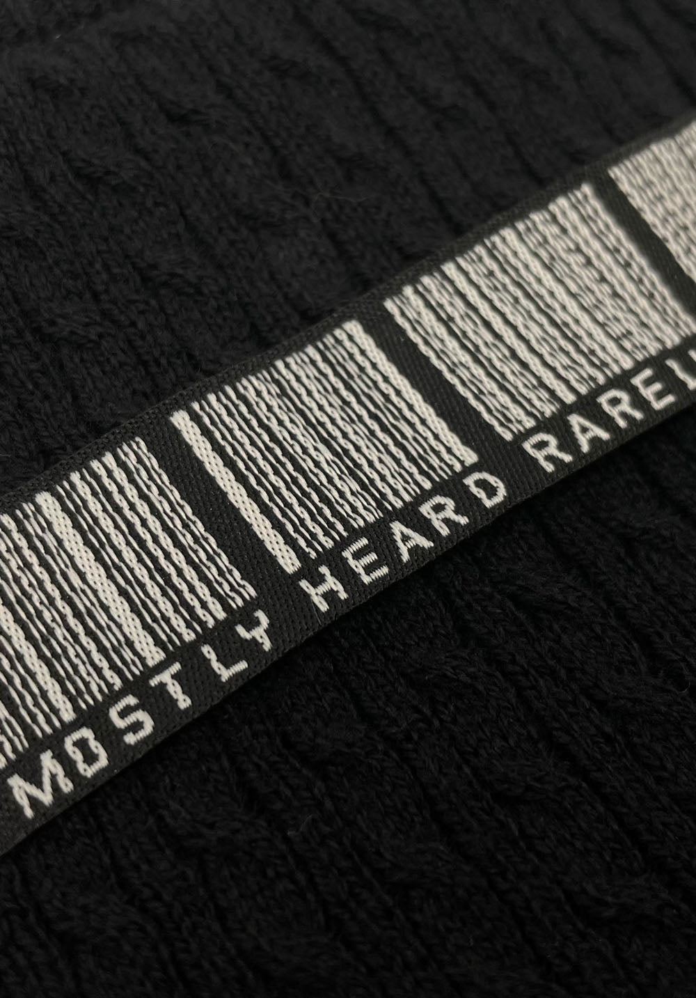 MOSTLY HEARD RARELY SEEN MICRO KNIT SWEATER TEE