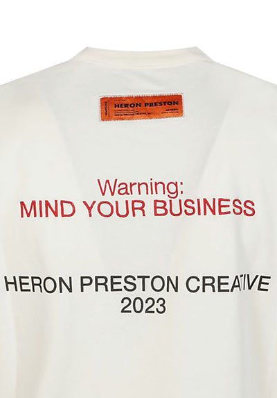 Heron Preston Security logo-print cotton T-shirt