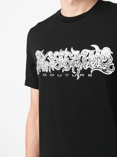 Moschino logo-print stretch-cotton T-shirt
