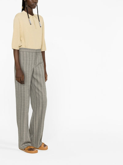 ISABEL MARANT striped tailored trousers