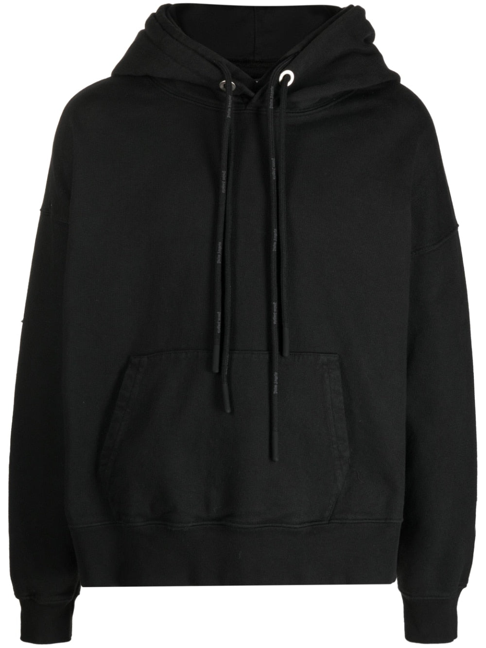PATCHED STARS VINT HOODY BLACK WHITE