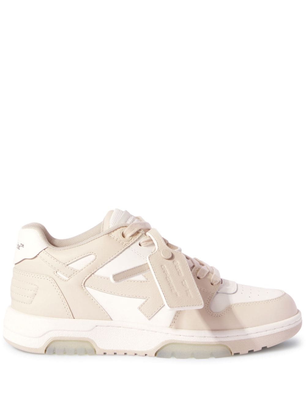 OUT OF OFFICE CALF LEATHER WHITE BEIGE