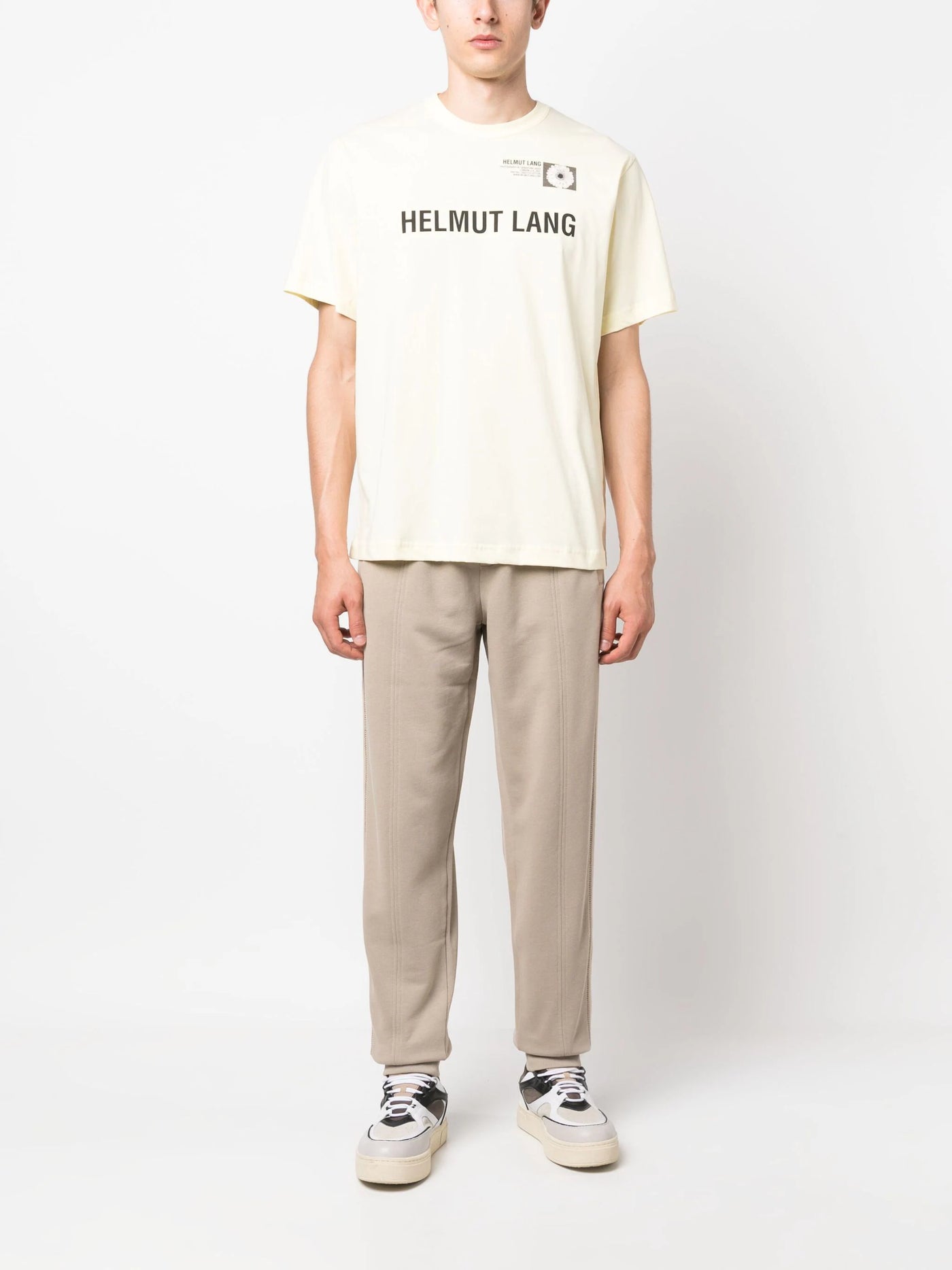 Helmut Lang logo-print cotton T-shirt