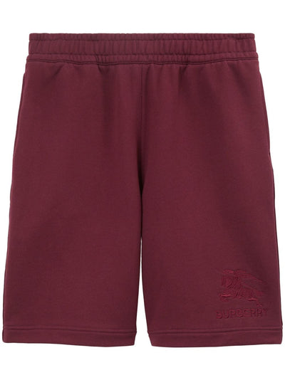 EKD-motif cotton shorts