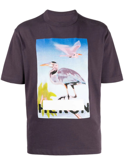 Censored Heron cotton T-shirt