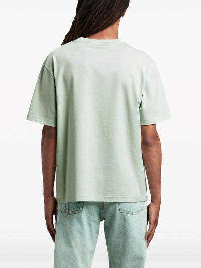 Palm Angels logo-print cotton T-shirt تيشيرت 