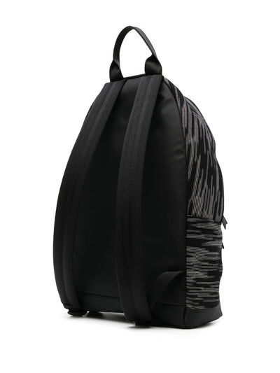 Missoni space-dyed slub-texture backpack