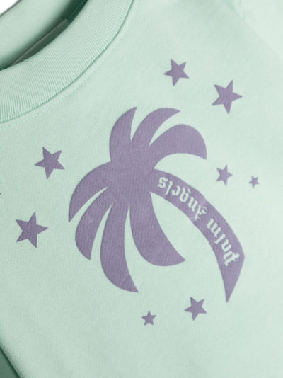 Palm Stars cotton sweatshirt