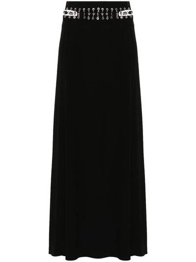 High-waist maxi skirt