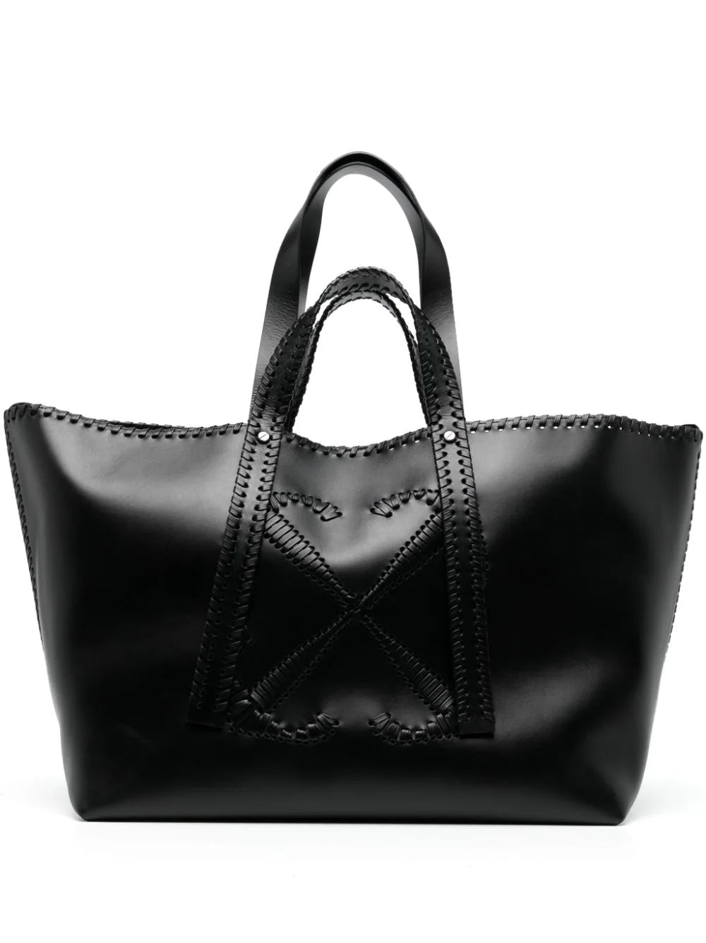 Day Off leather tote bag