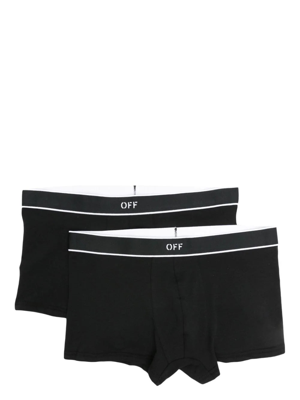 logo-waistband cotton briefs (pack of two)