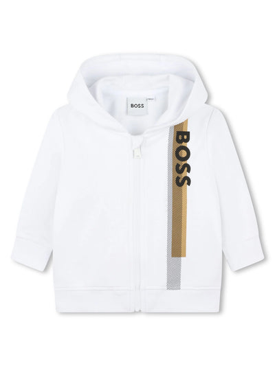 BOSS Kidswear logo-print tracksuit set
