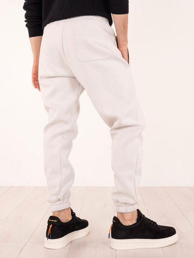 Lardini elasticated-waistband tapered track pants