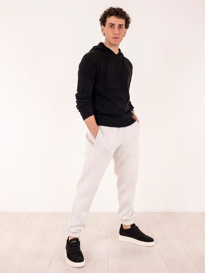 Lardini elasticated-waistband tapered track pants