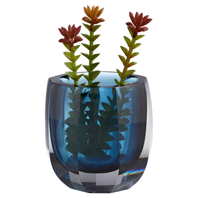 Azure Oppulence Vase Large