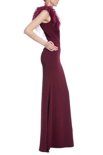 Mesmerizing One-Shoulder Column Gown