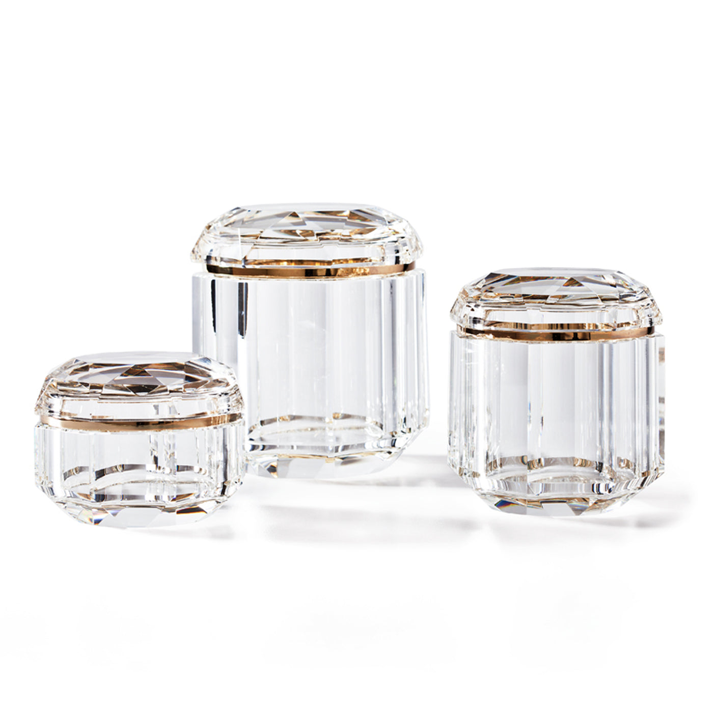 Leigh Clear Crystal Jar Small