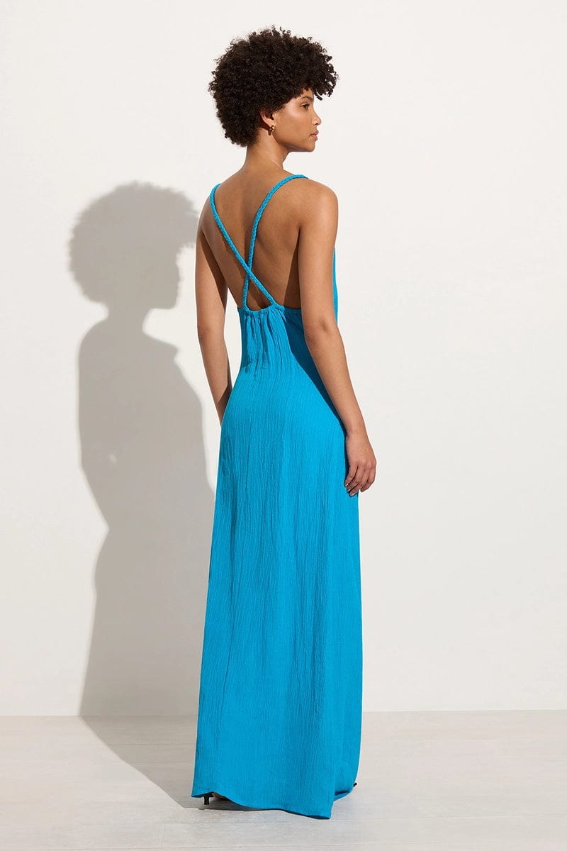 Palermo Maxi Dress Turquoise – Rubaiyat Fashion
