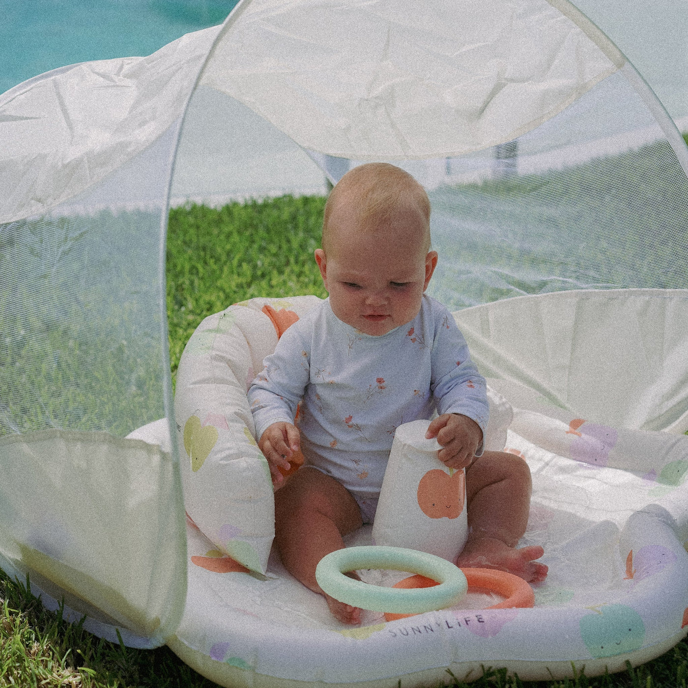 Baby Playmat with Shade