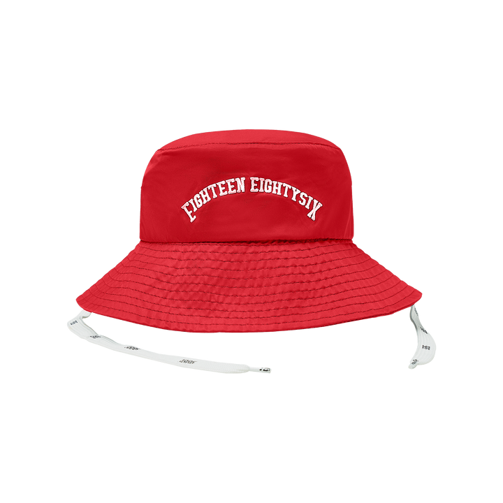 BUCKET HAT RED كاب 