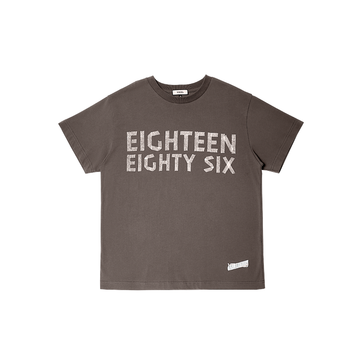 EIGHTEEN EIGHTY SIX T- SHIRT- DARK GREY