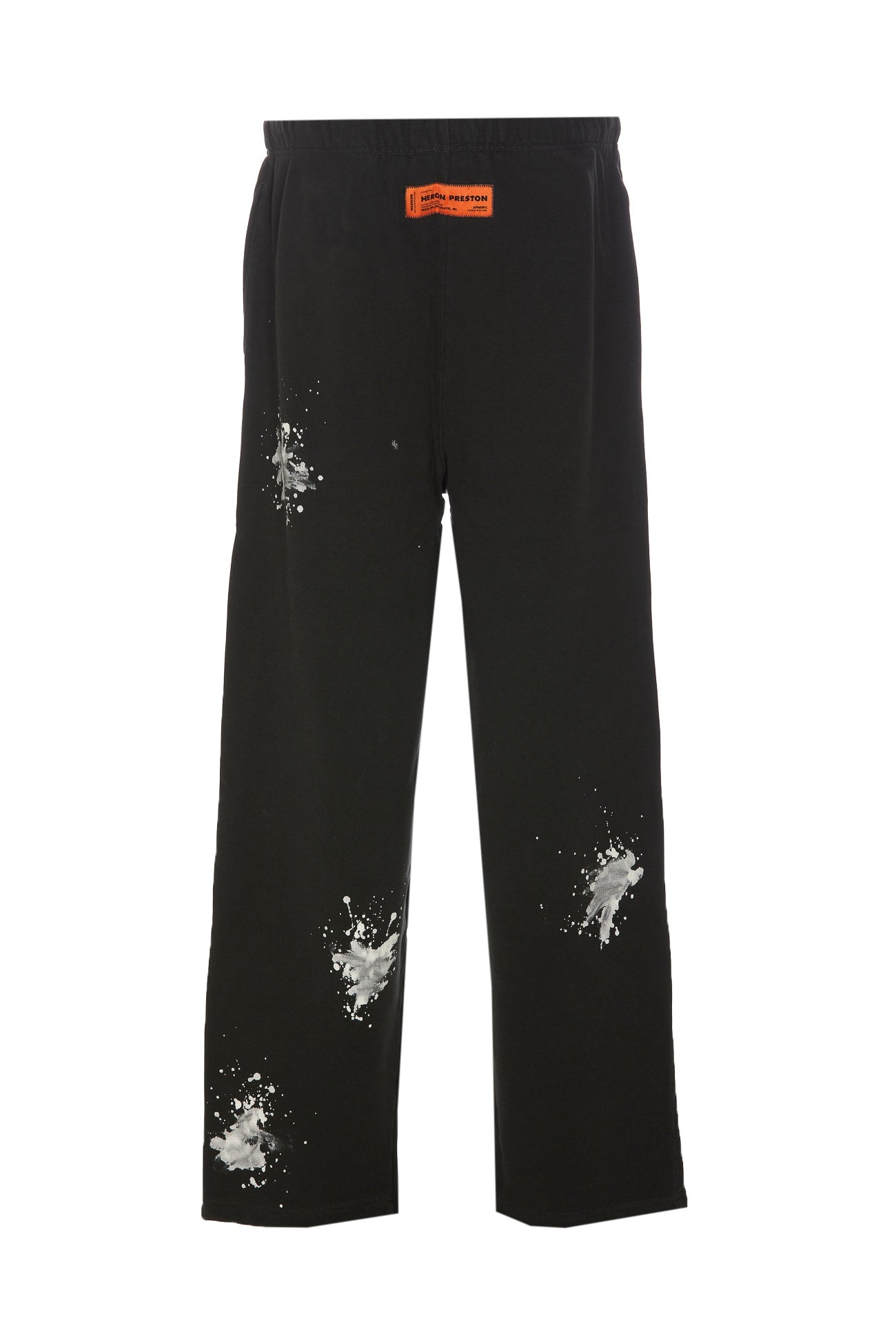 Heron Preston paint-splatter cotton track trousers