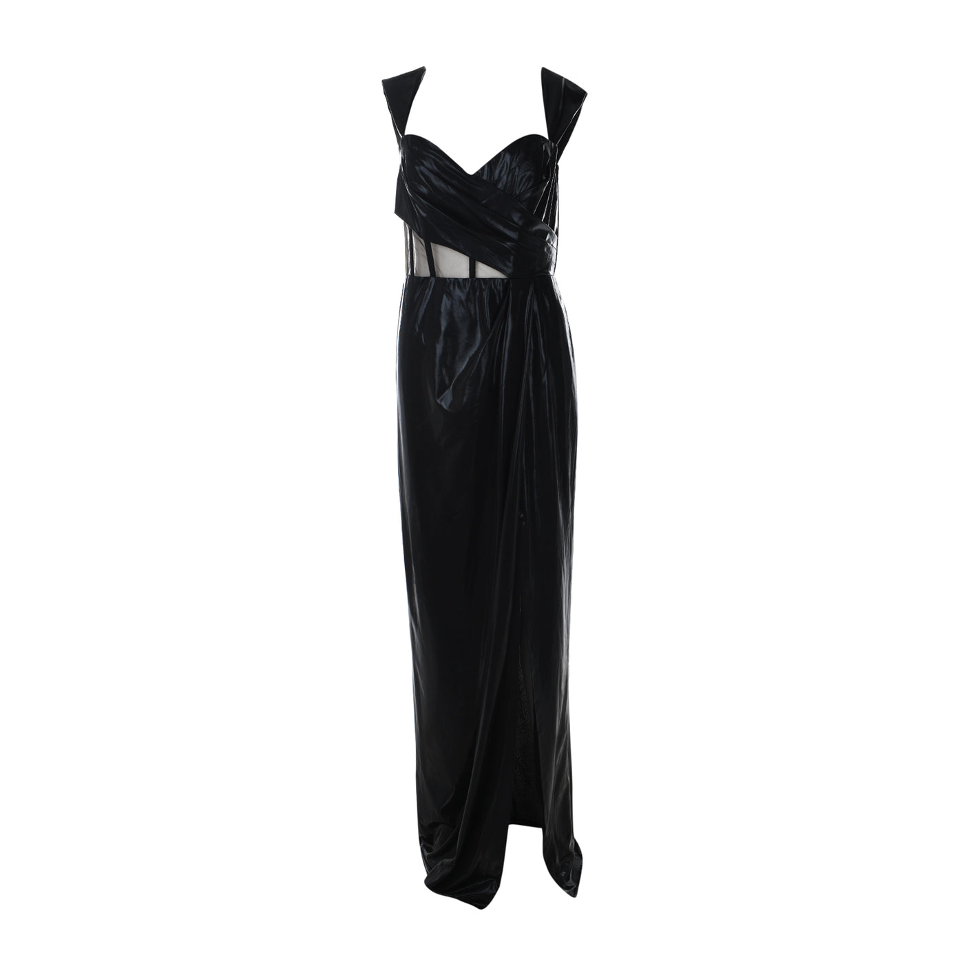 CORSET LAME GOWN