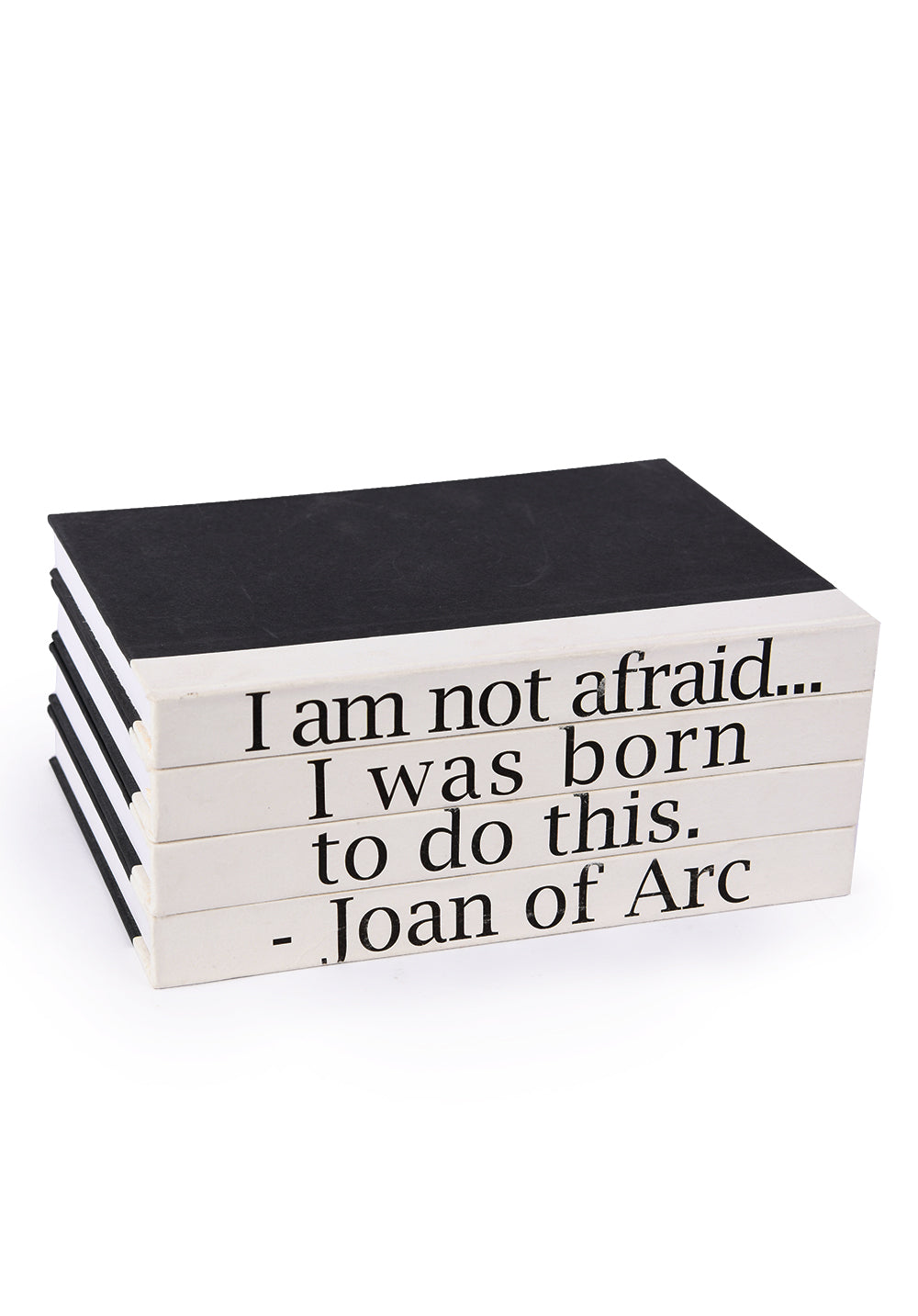 4 VOL. JOAN OF ARC QUOTE