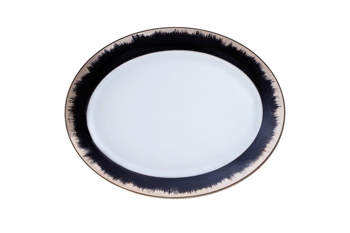 Eye Platinum Oval Dish
