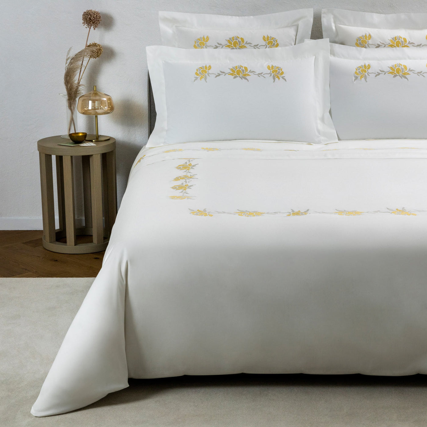 PEONIA EMBROIDERY - DUVET COVER