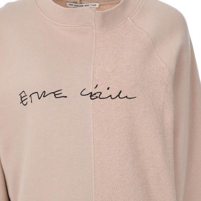 ETRE CECILE SCRIBBLE DECONSTRUCTED SWEAT