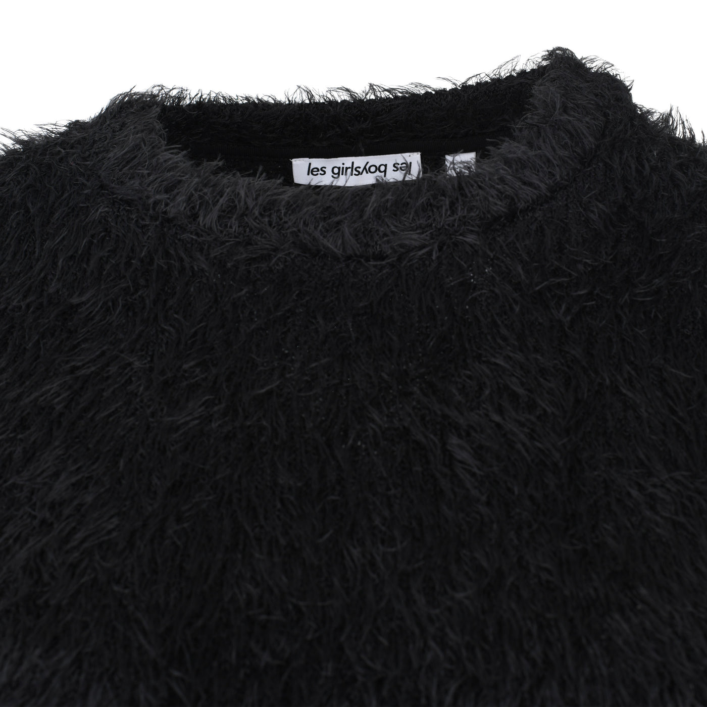 Fluffy Fluffy Cropped Crew Neck