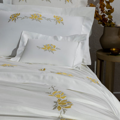 PEONIA EMBROIDERY - DUVET COVER