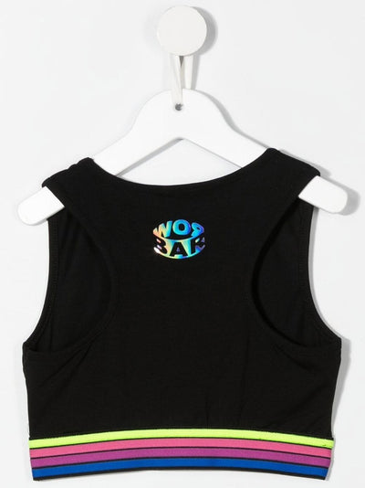 CROPPED JERSEY STRETCH TANK TOP GIRL