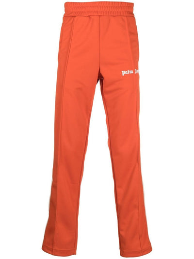 CLASSIC TRACK PANTS  BRICK RED OFF WHITE