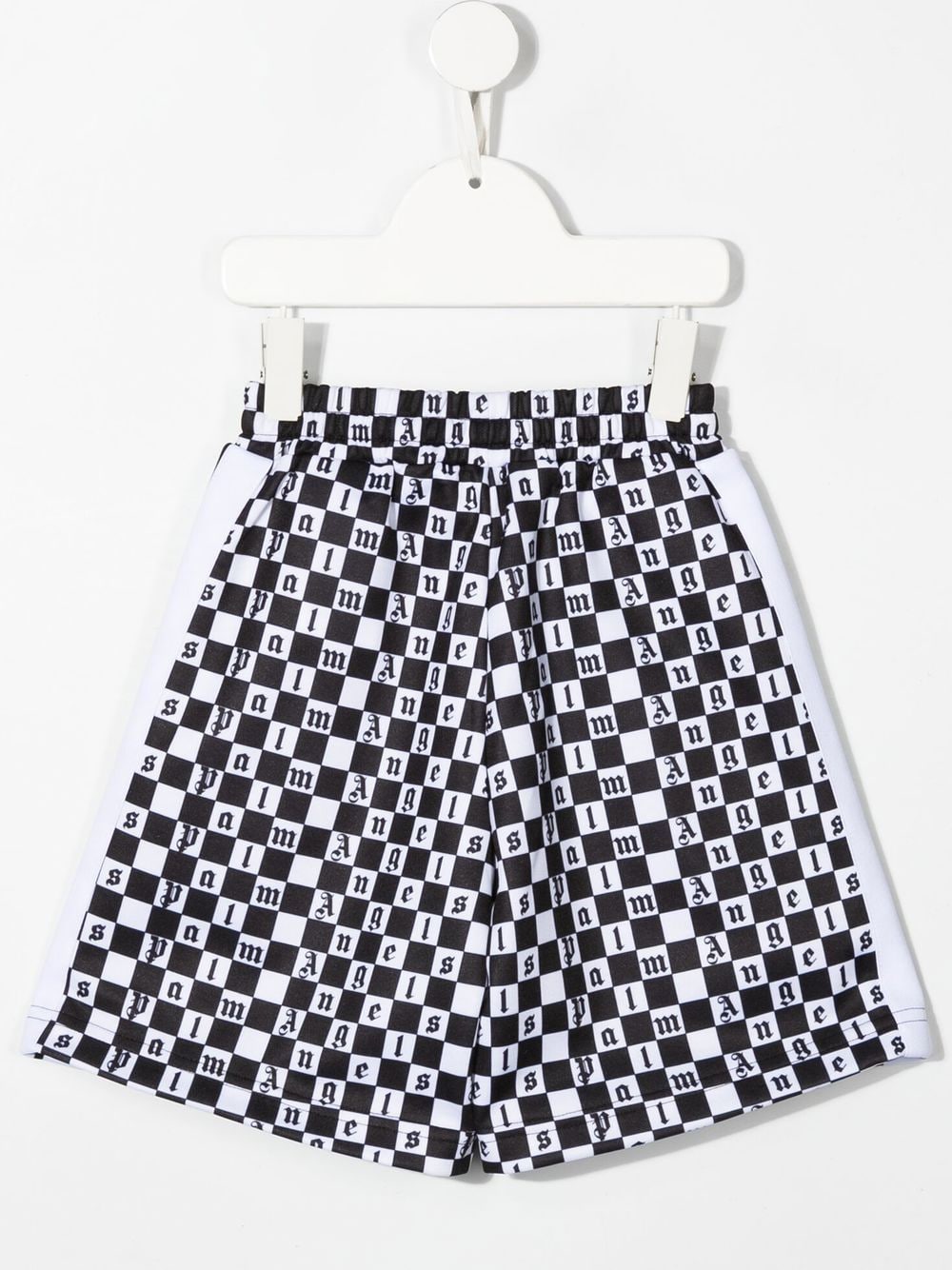 Palm Angels Kids all-over logo-print shorts