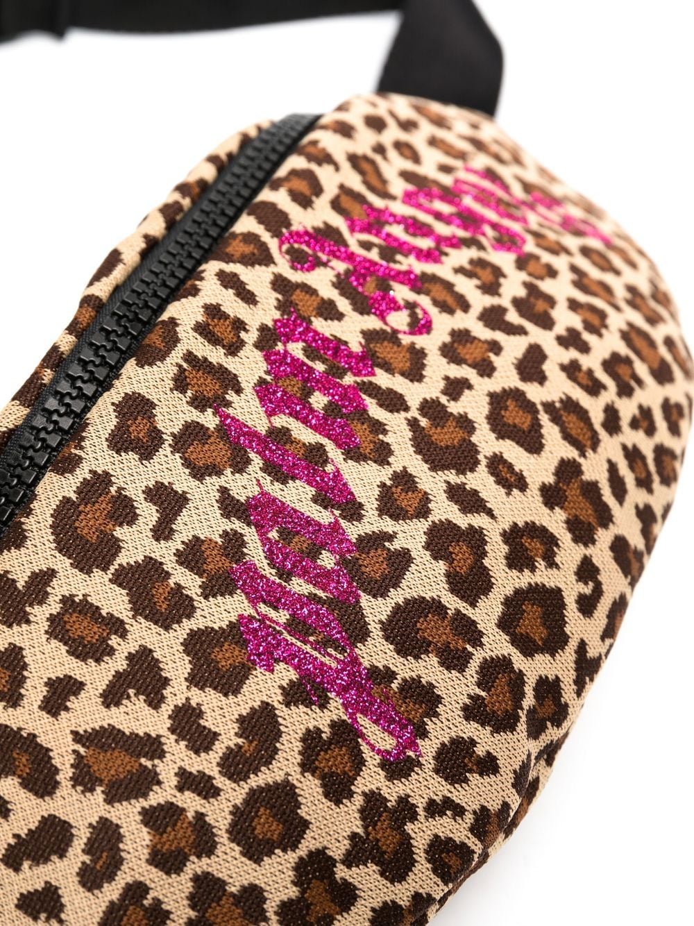 Palm Angels Kids leopard-print logo belt bag