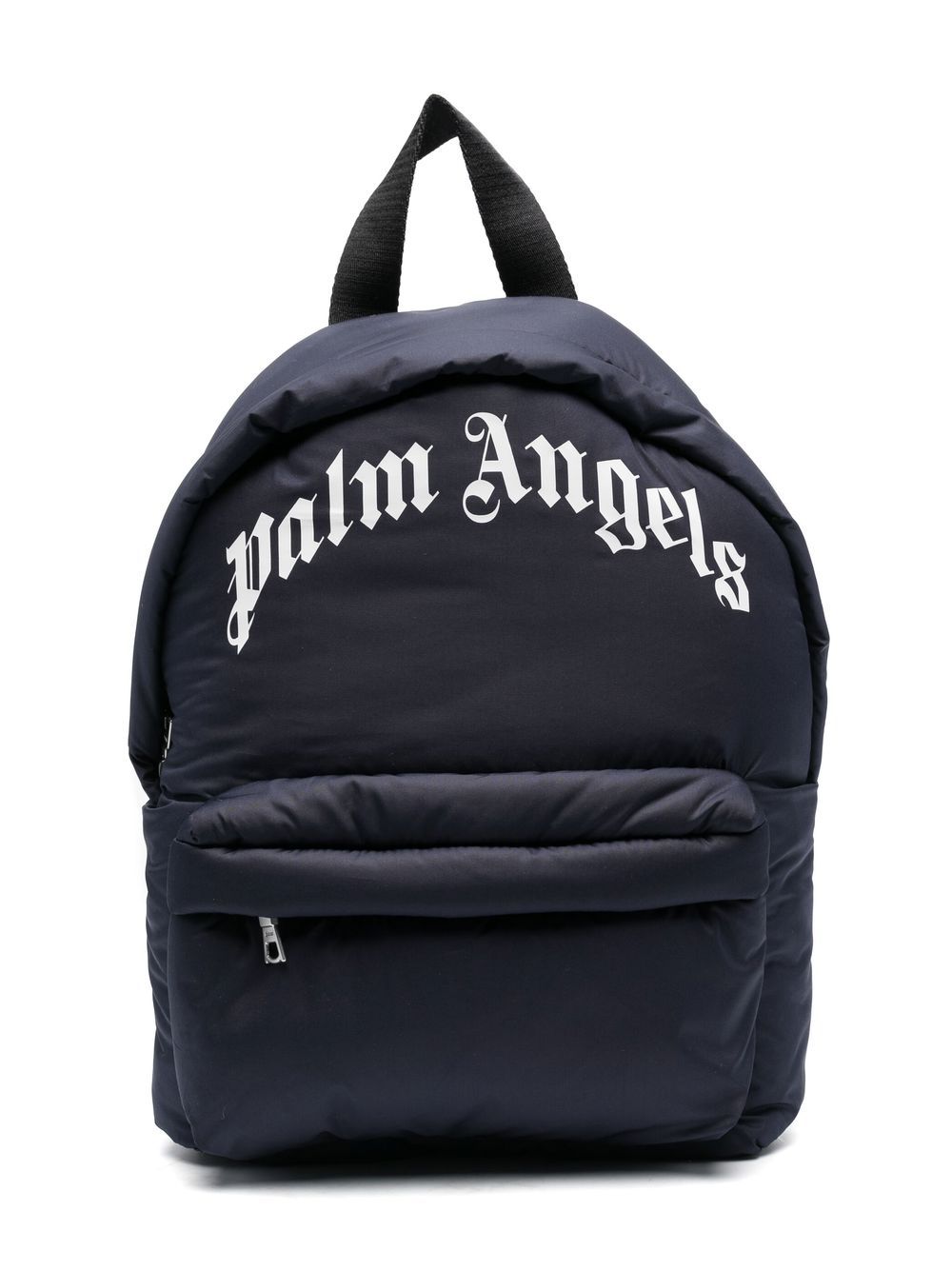 CURVED LOGO LITTLE BACKPACK NAVY BLUE WH