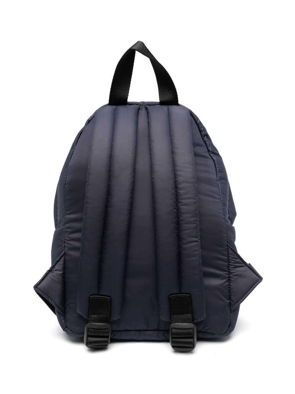 CURVED LOGO LITTLE BACKPACK NAVY BLUE WH